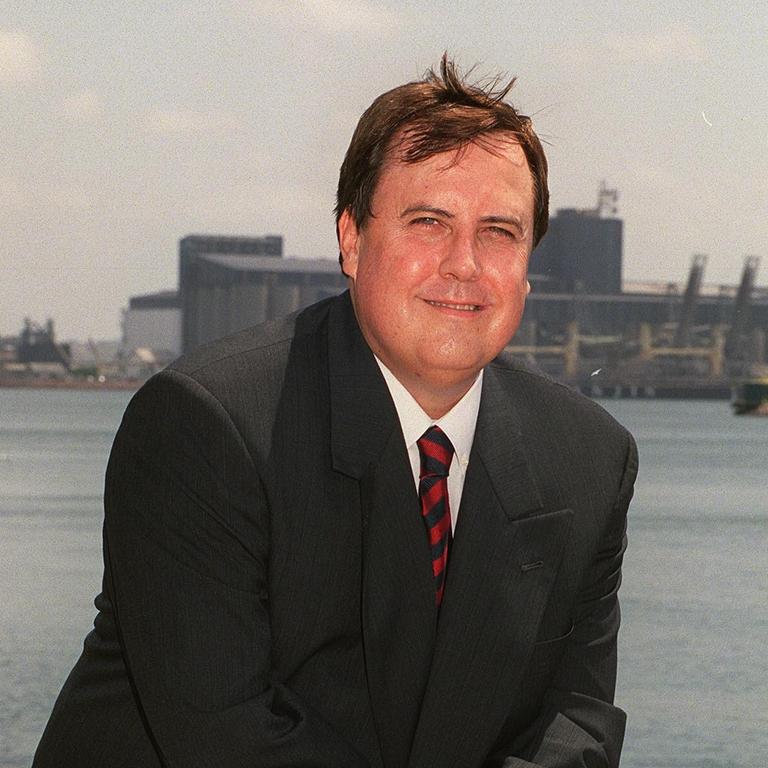 Clive Palmer back in 2001. Picture: Steve Tickner.