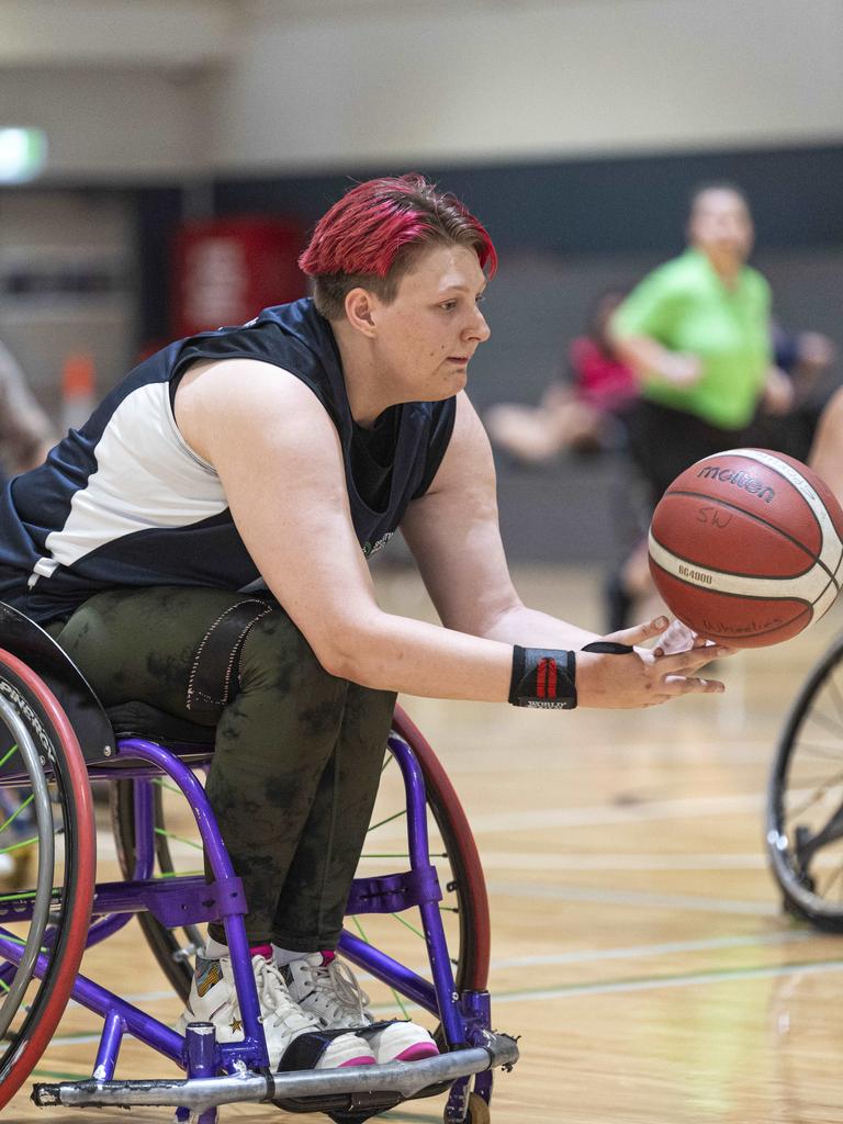 Charlotte Barber of SW Brisbane against SW Toowoomba.