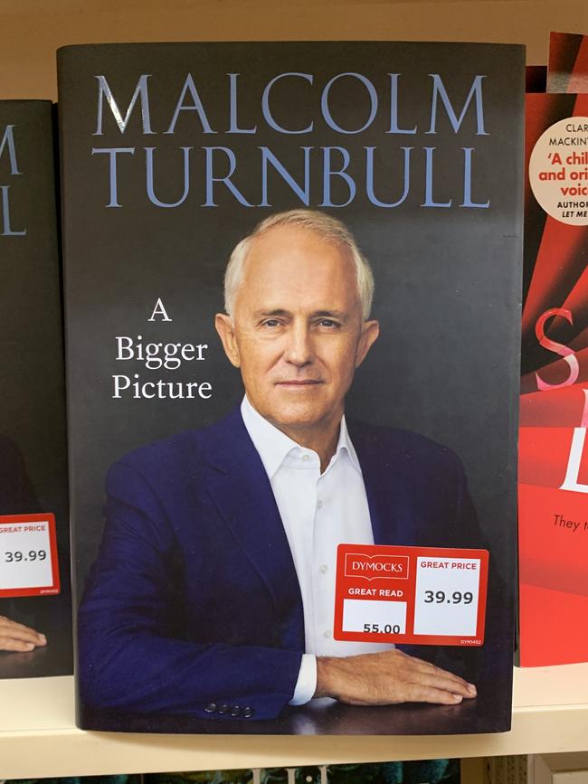 Malcolm Turnbull’s new book has already been discounted.