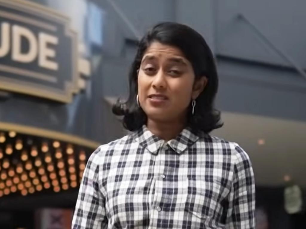 ABC reporter Avani Dias on Four Corners discussing ticket fees in the music industry. Source: YouTube