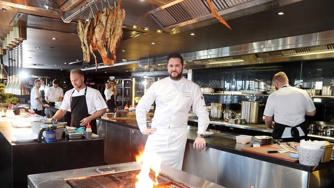 Kelvin Andrews in the kitchen. Photo by Richard Gosling