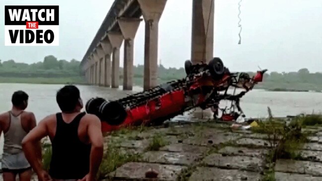 12 Killed After Bus Falls Off Bridge Into River In India Au — Australias Leading 