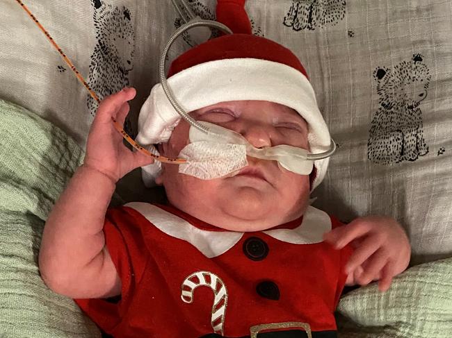 Christmas ‘miracle’ baby joins parents earthside