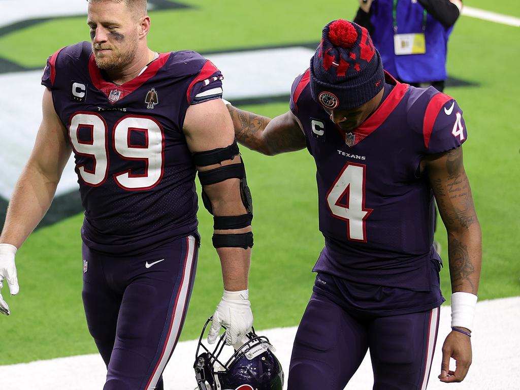 The last time we will see Deshaun Watson in Houston colours.