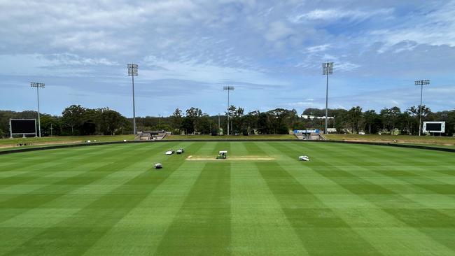 The stadium is ready and looking “sensational”, Coffs Mayor Paul Amos says. Picture: Facebook / Supplied.