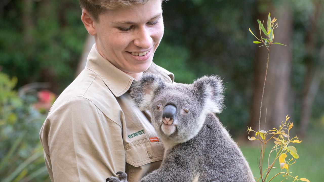 Robert Irwin at his home at Australia Zoo, Queensland.