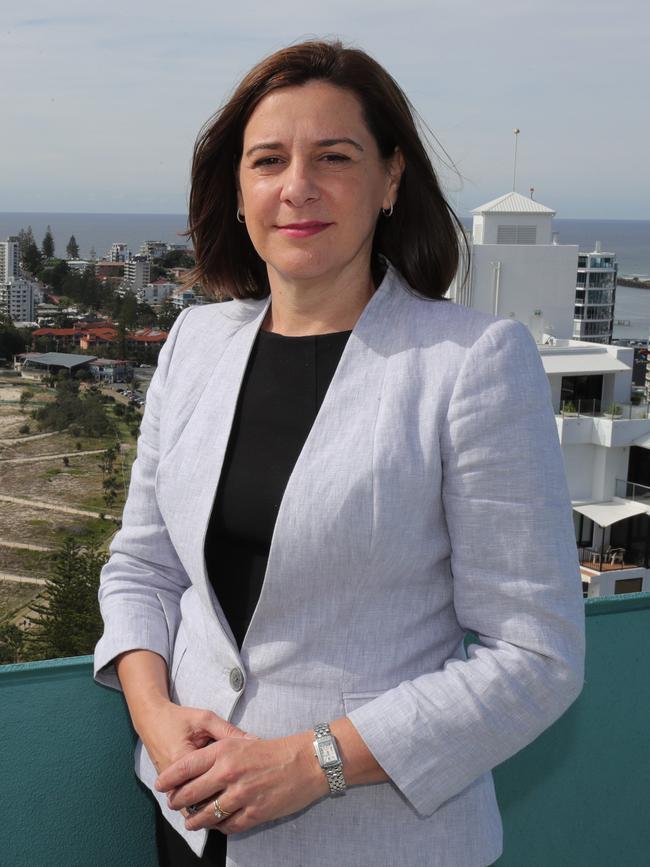 LNP Leader Deb Frecklington. Picture: Glenn Hampson