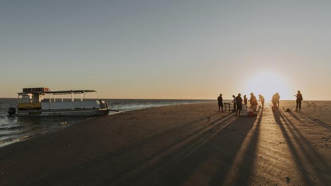 A sunset outing with Croc and Crab Tours.