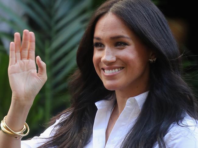 LONDON, ENGLAND - SEPTEMBER 12:  Meghan, Duchess of Sussex launches the Smart Works capsule collection on September 12, 2019 in London, England. Created in September 2013 Smart Works exists to help unemployed women regain the confidence they need to succeed at job interviews and return to employment.  (Photo by Chris Jackson/Getty Images)