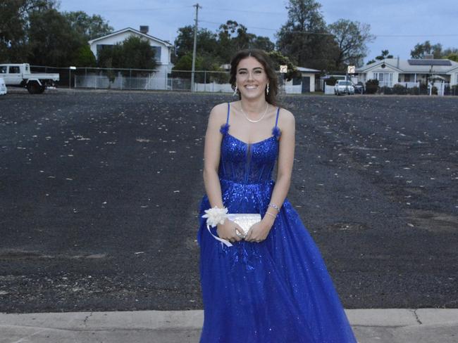 Lily Paul at the Dalby Christian College Formal