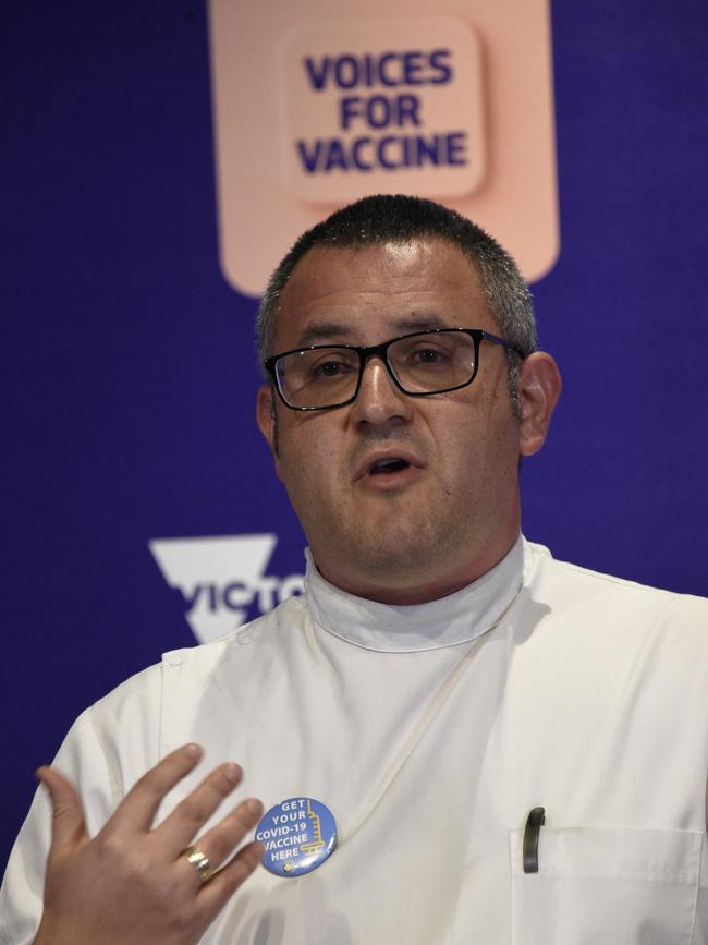 Anthony Tassone says pharmacists are concerned. Picture: NCA NewsWire / Andrew Henshaw