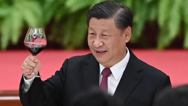 Chinese President Xi Jinping is facing a string of economic woes. Picture: Greg Baker/AFP