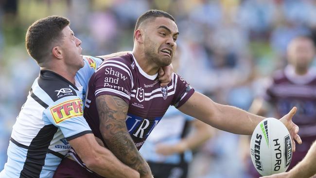 Dylan Walker impressed on his return to the NRL. (AAP Image/Craig Golding)