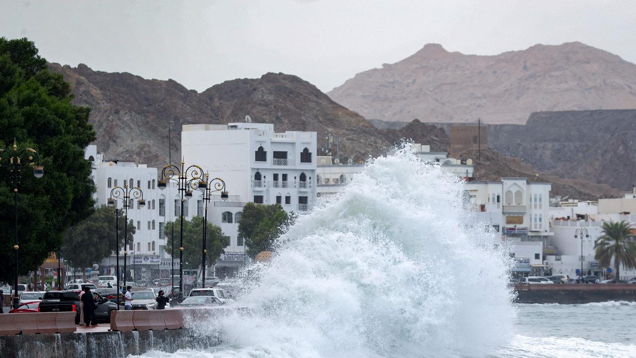 Tropical cyclone Shaheen made landfall north of the capital Muscat late on Sunday, October 3. Picture: Haitham Al Shukairi/AFP