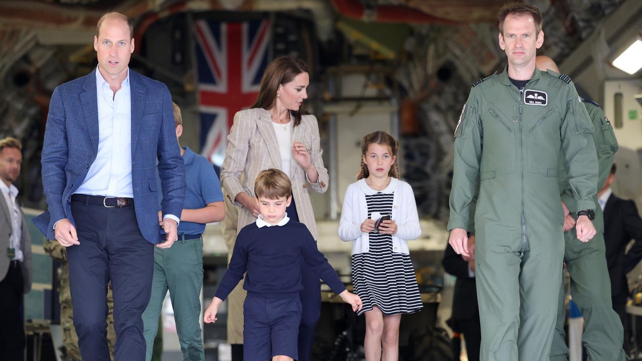 William, Kate and their three children will join the King and Queen on their three-week holiday at Balmoral. Picture: Chris Jackson/Getty.