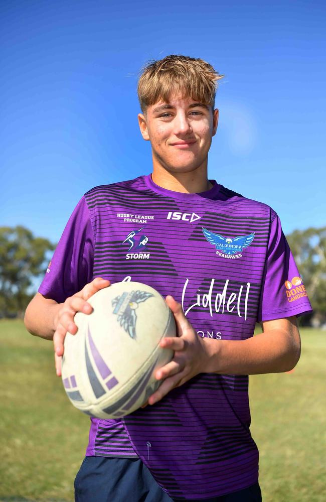 Caloundra State High Schooll student Keagan Zanchetta.