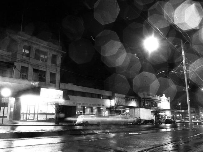 Sleazy Fitzroy St St Kilda pictured around the time ‘Dean Collie’ was plying his trade.