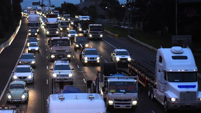 Experts say Australia’s road-funding system is unsustainable. Picture: Nicole Garmston