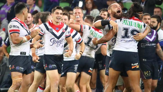 Sitili Tupouniua played a big role in Latrell Mitchell’s winning field goal.