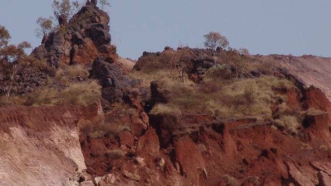 An image of the Bootu Creek mine site in 2012