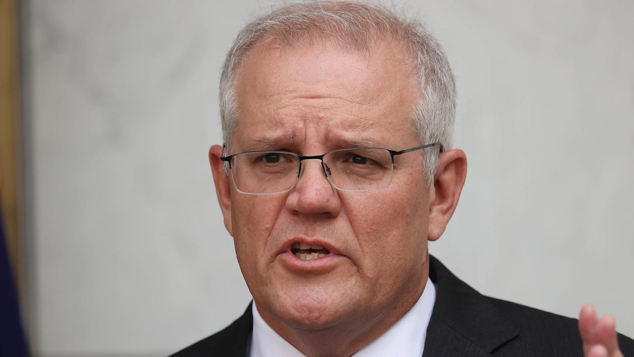 Prime Minister Scott Morrison has admitted Australia was blindsided by Omicron. Picture: NCA NewsWire/Gary Ramage