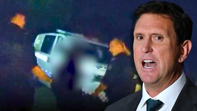 Police Minister Dan Purdie was in Townsville to trumpet the success of the State Flying Squad, which charged 20 people — including 17 hardened repeat offenders — with 110 offences between April 29 and May 6.