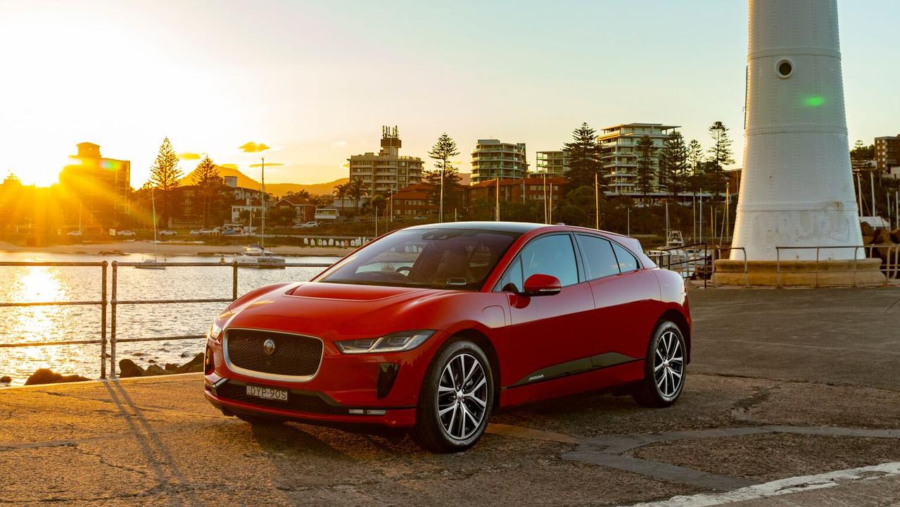 Despite its heavy weight the I-Pace still an enjoyable drive, even through corners.