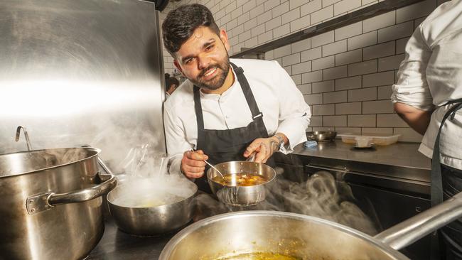 Executive chef Diego Huerta quit South Melbourne fine diner Lûmé, claiming the owner exhibited ‘unethical behaviour’. Picture: Rob Leeson