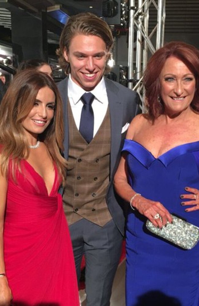 Ada Nicodemou and Lynn Grainger at the 58th annual TV Week Logie Awards. Picture: Twitter