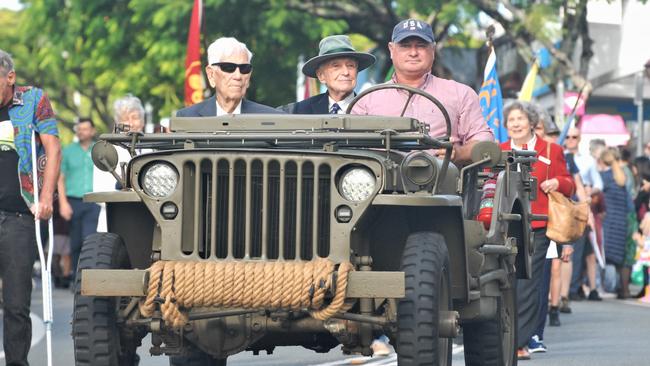 Buderim was packed for the annual 2023 Anzac Day march.