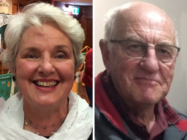 Campers Carol Clay and Russell Hill were killed in Victoria’s high country.