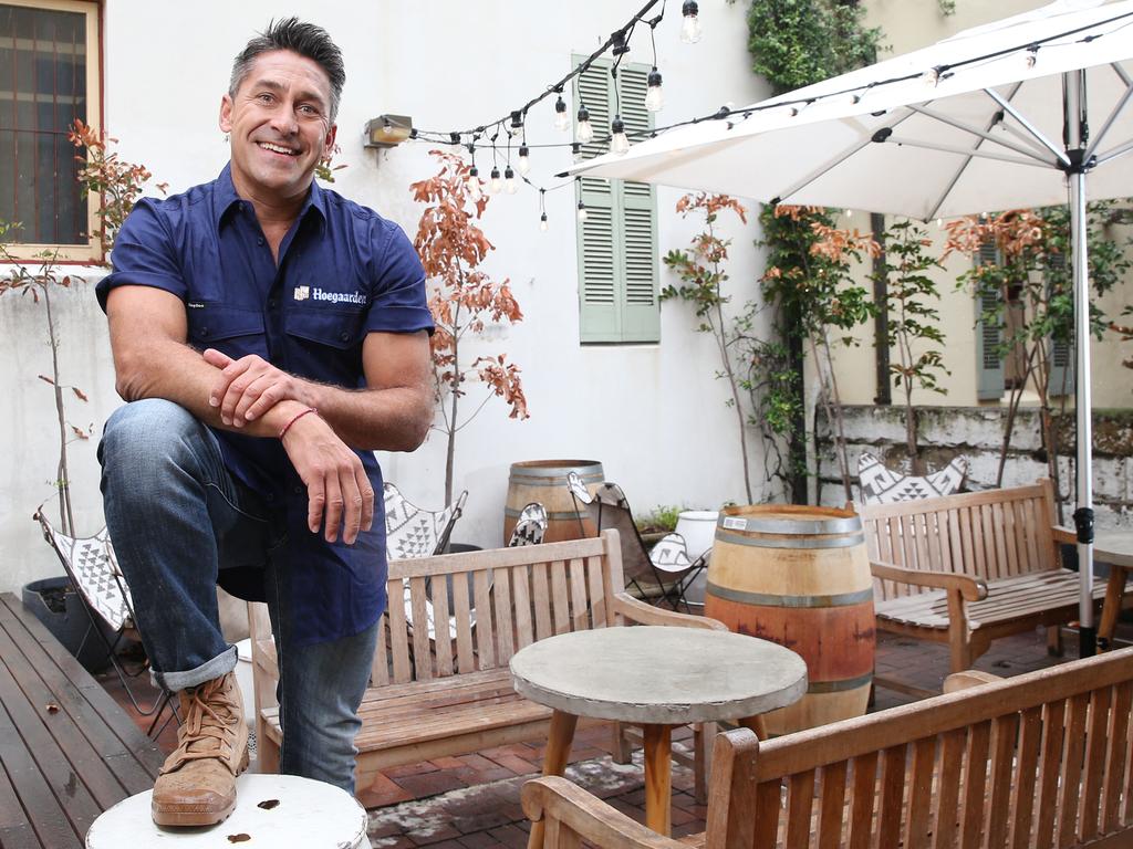 Celebrity gardener Jamie Durie is returning to our TV screens for a new show ‘Growing Home With Jamie Durie”. Picture: Richard Dobson