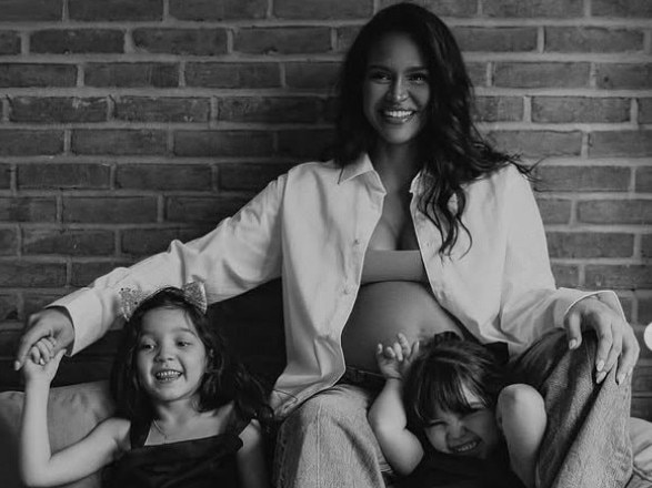 Cassie Ventura has welcomed her third child, a baby boy. Picture: Instagram