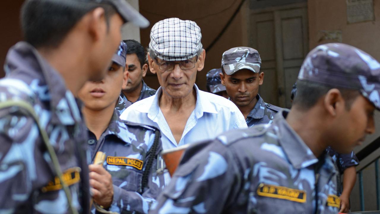 The French serial killer was freed after spending almost 20 years in a Nepali prison. Picture: Prakash Mathema / AFP