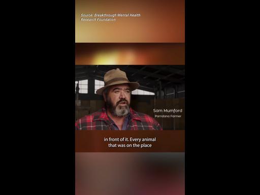 KI farmer Sam Mumford on mental health challenges