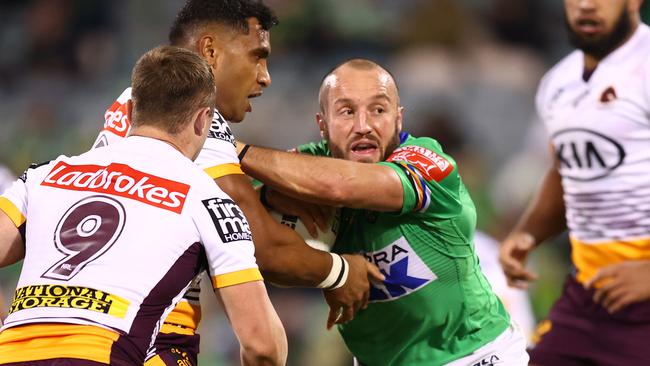 The Raiders will be reluctant to let Josh Hodgson go after already releasing halfback George Williams. Picture: Getty Images.