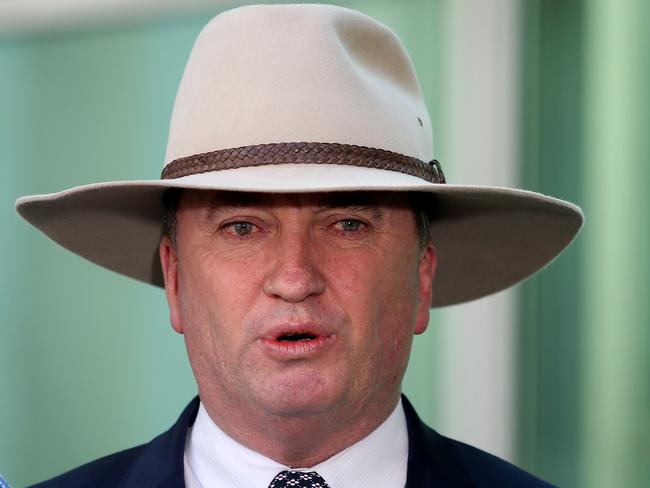 Deputy PM Barnaby Joyce has been under fire. Picture: Kym Smith