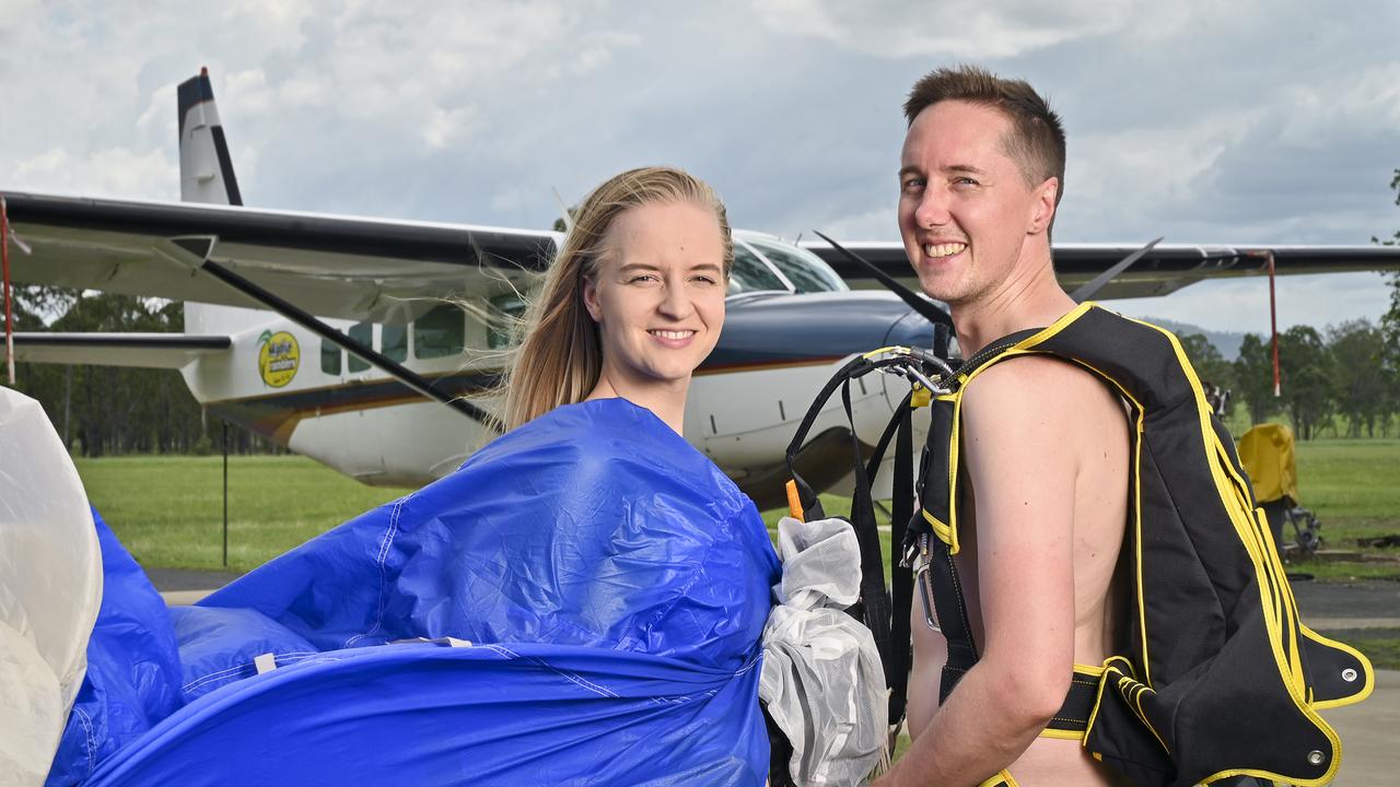 Nude Skydiving Ms Ramblers Toogoolawah The Courier Mail