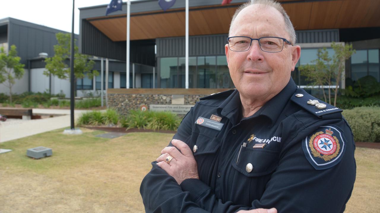 Queensland Fire and Emergency Services Acting Superintendent Peter Bradow.