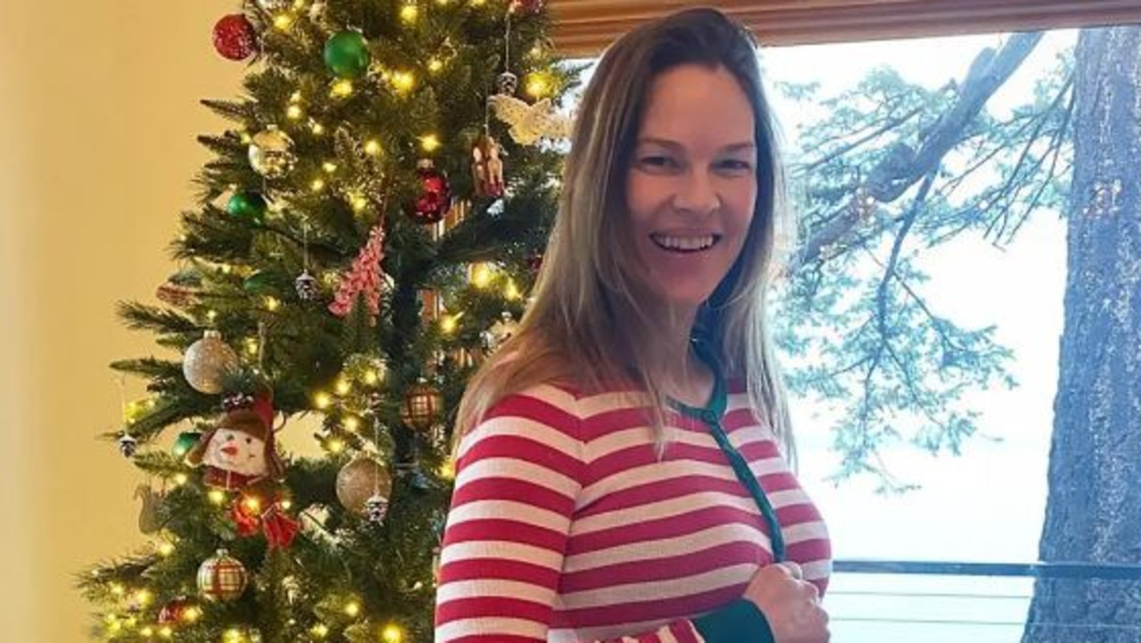 Hilary Swank has provided a rare update on her "miracle" babies. Picture: Instagram/Hilary Swank