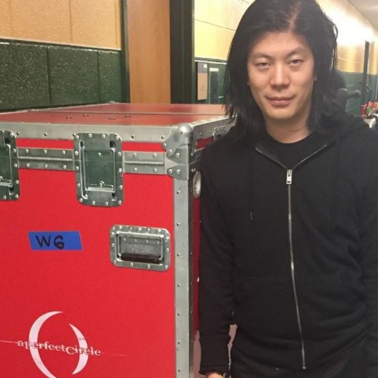 James Iha's life may never be the same after discovering chicken salt. Picture: Instagram / James Iha