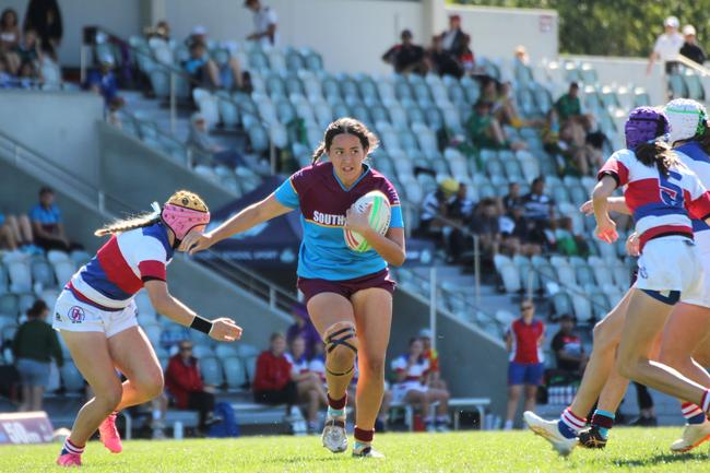 QRSS Girls 7s State Championships action at Ballymore Stadium on Sunday June 2, 2024.