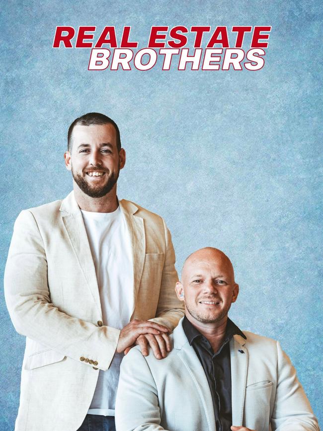 PRD Penrith’s Joe Masters and Jeremy Moss (left to right) featuring in a parody ‘Step Brothers’ poster sent to the Penrith Press.