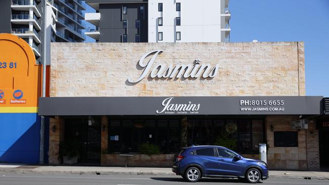 Jasmins Lebanese Restaurant in Liverpool has been forced to close after ignoring COVID restrictions. Picture: David Swift.