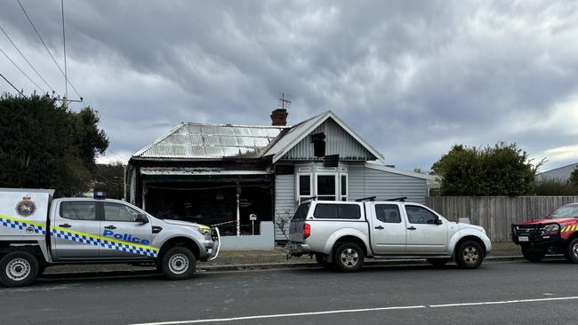 South Burnie fatal house fire. July 15, 2024. Picture: Simon McGuire