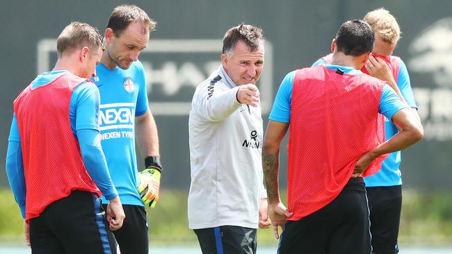 Joyce has coached his last game for City. Picture: Getty