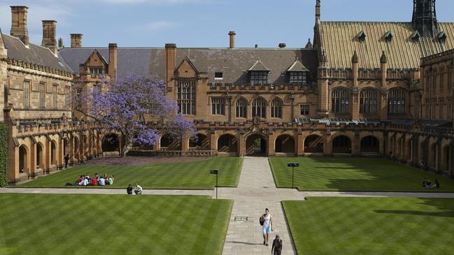 The University of Sydney attracted a large number of the state’s best and brightest who got perfect ATAR scores.