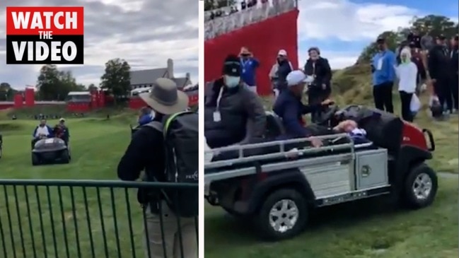 Harry Potter actor carted away from celebrity golf match