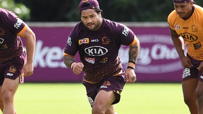 Issac Luke has joined the Broncos after they let go Andrew McCullough. Picture: Dan Peled/AAP