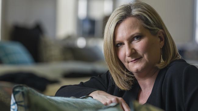 Kylie Armstrong has become determined to warn people that breast cancer symptoms aren’t always about lumps and bumps. Picture: Valeriu Campan